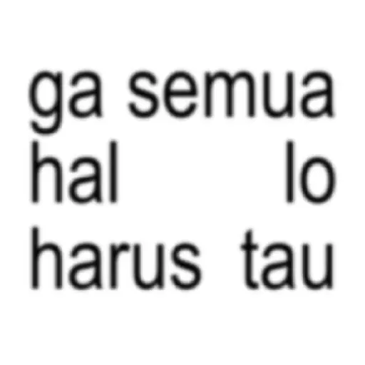 Anomali Adalah Pokoknya
