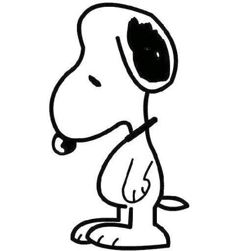 🐶 Snoopy Triste / Sad 😢 preview