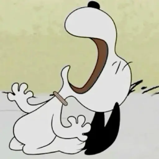 🐶 Snoopy Triste / Sad 😢