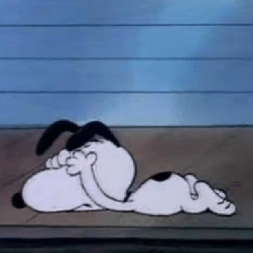 🐶 Snoopy Triste / Sad 😢 preview