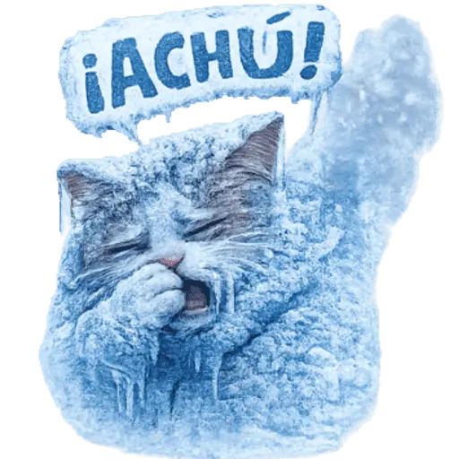  FRÍO Michi Congelado❄️❄️