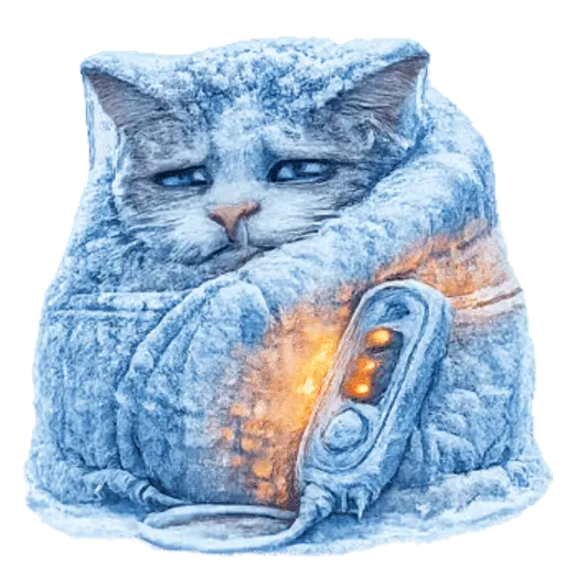  FRÍO Michi Congelado❄️❄️