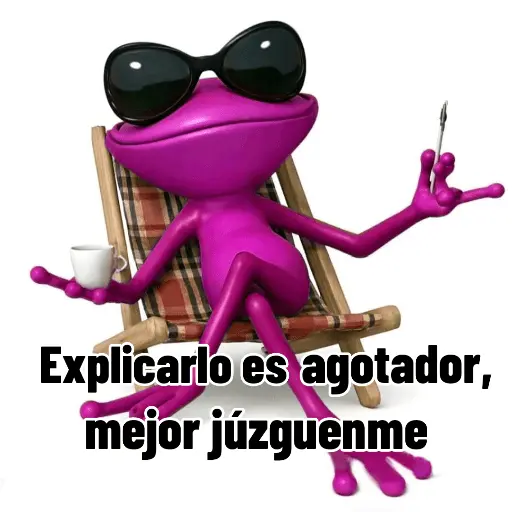 Meme | Problema tuyo 🐸🕶