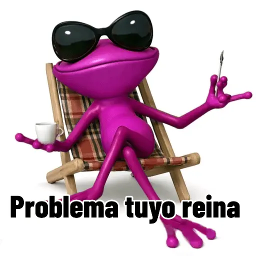 Meme | Problema tuyo 🐸🕶