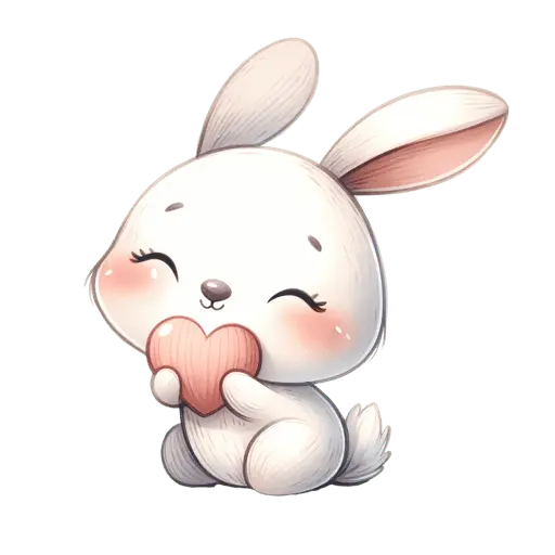 Conejito love San Valentín ❤️