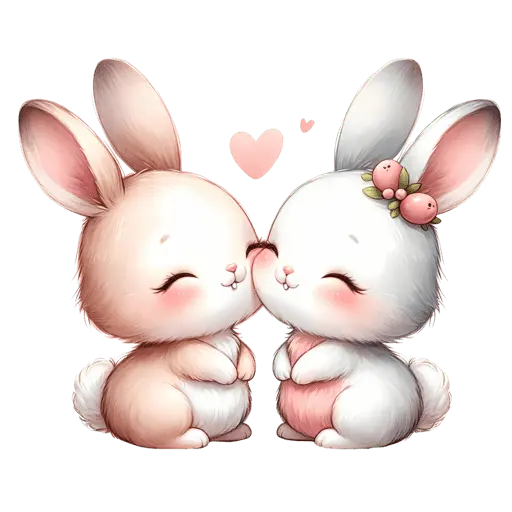 Conejito love San Valentín ❤️