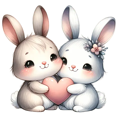 Conejito love San Valentín ❤️