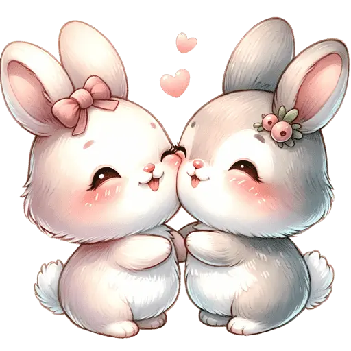 Conejito love San Valentín ❤️