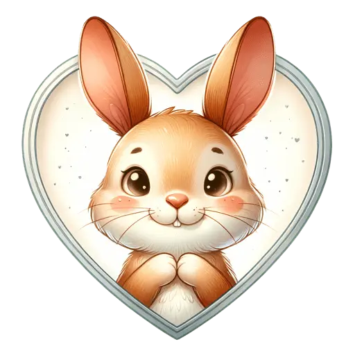 Conejito love San Valentín ❤️
