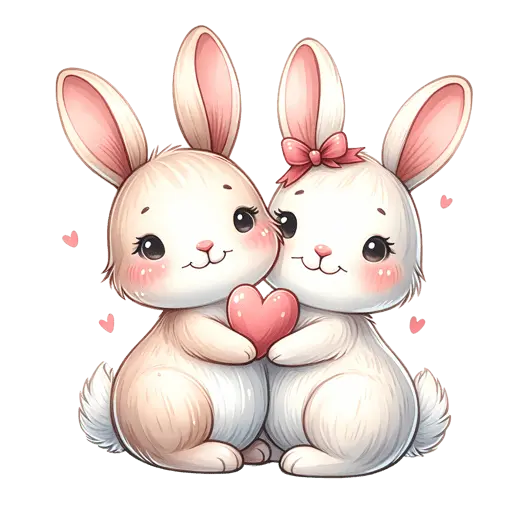 Conejito love San Valentín ❤️