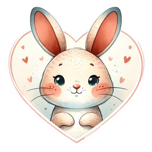 Conejito love San Valentín ❤️ preview
