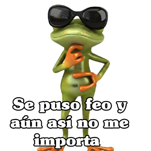 Problema tuyo papi 🐸🕶️🍸