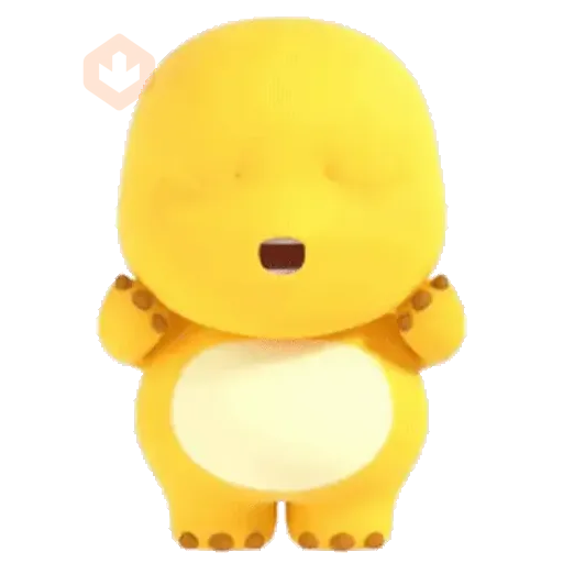 ✨Nailong Dino Kuning bebé 🚼🍼 sticker 13