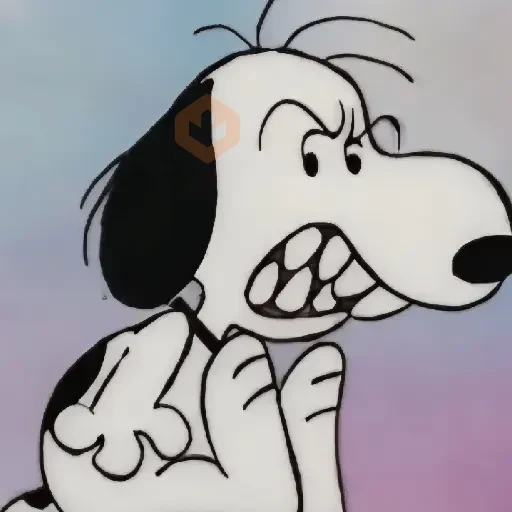 🦴🏠 SNOOPY 10 [Enojado] 🏠🦴 sticker 12
