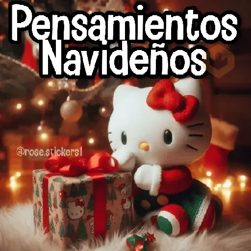 🎅🏻Navidad Hello Kitty🎄 sticker 13