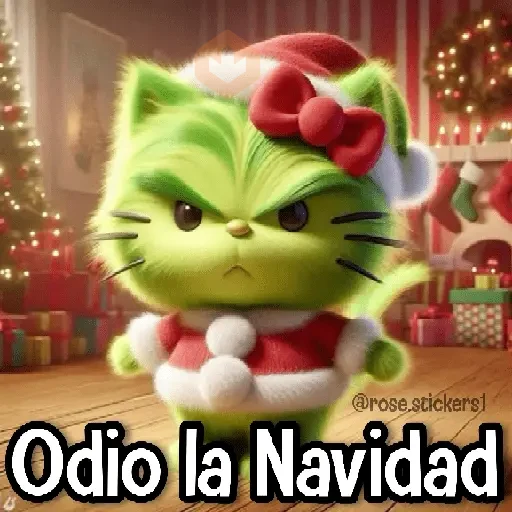🎅🏻Navidad Hello Kitty🎄 sticker 11
