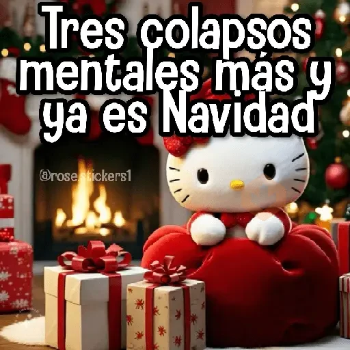 🎅🏻Navidad Hello Kitty🎄 sticker 16