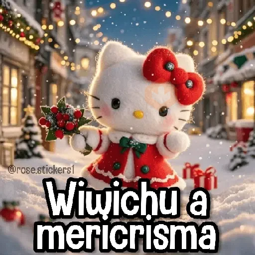🎅🏻Navidad Hello Kitty🎄 sticker 14