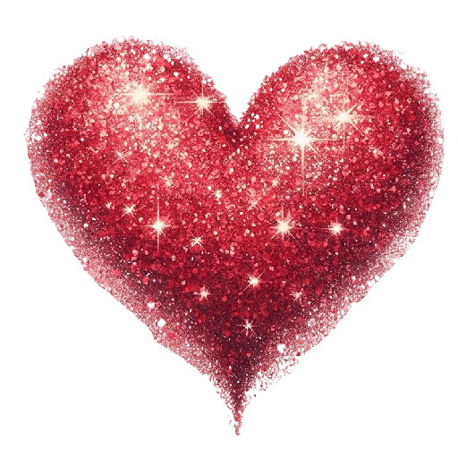 Corazón Glitter San Valentín❤️ preview