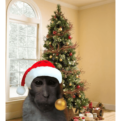 Monitos Navideños ❤️🐒🎄 preview
