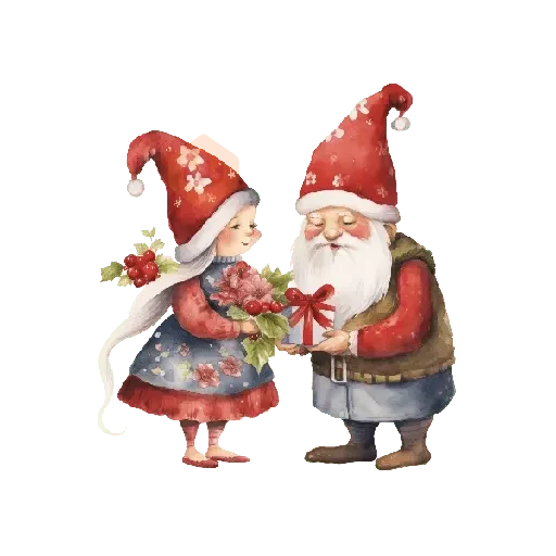 Cute Gnomo San Valentín ❤️ sticker 11