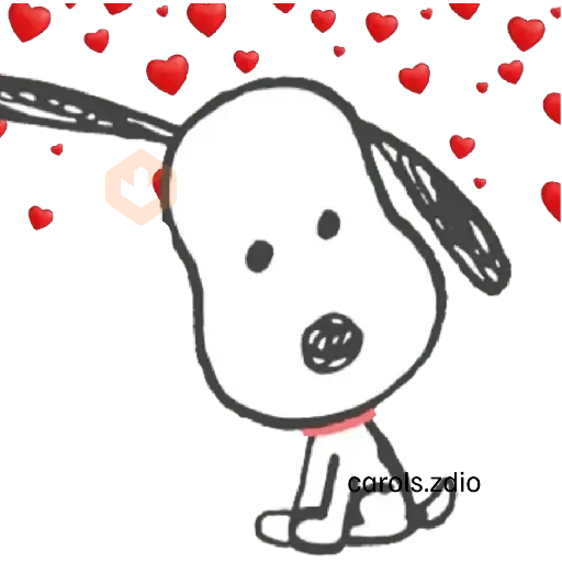 🦴🏠❤️ Snoopy Amor ❤️🏠🦴 sticker 13