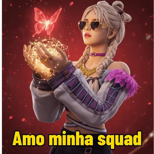 Free Fire reação sticker 12