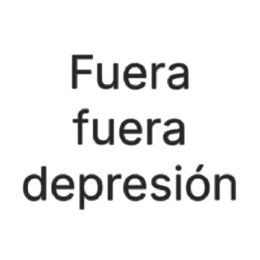 🙅🏻‍♀️ Fuera, fuera depresión! 🗣 preview