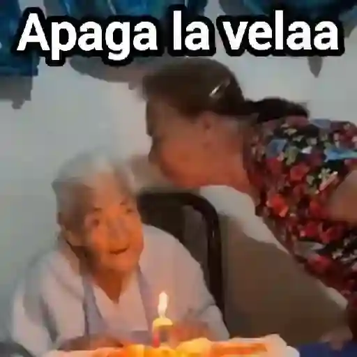 Apaga la vela 🗣️👵🏻🕯️ sticker 17