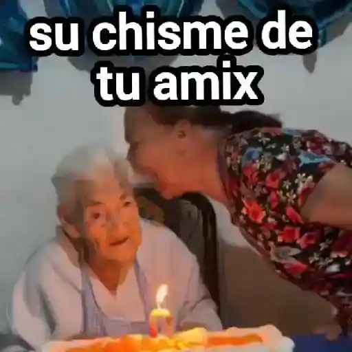 Apaga la vela 🗣️👵🏻🕯️ sticker 14
