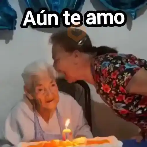 Apaga la vela 🗣️👵🏻🕯️ sticker 12