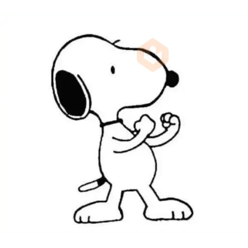 snoopy sticker 22