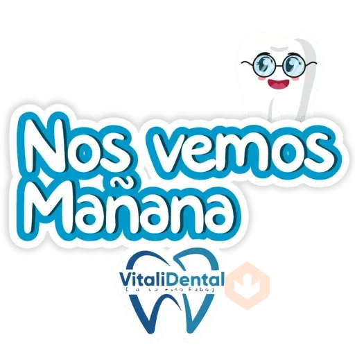 VITALI DENTAL FRASES sticker 24
