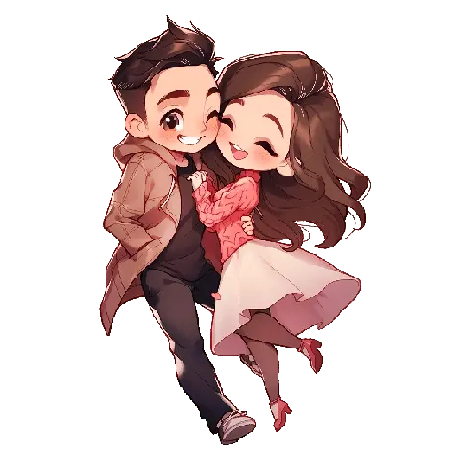 Parejita Chibi San Valentín ❤️