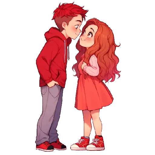 Parejita Chibi San Valentín ❤️