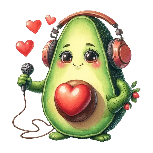 Aguacate San Valentín 🥑❤️