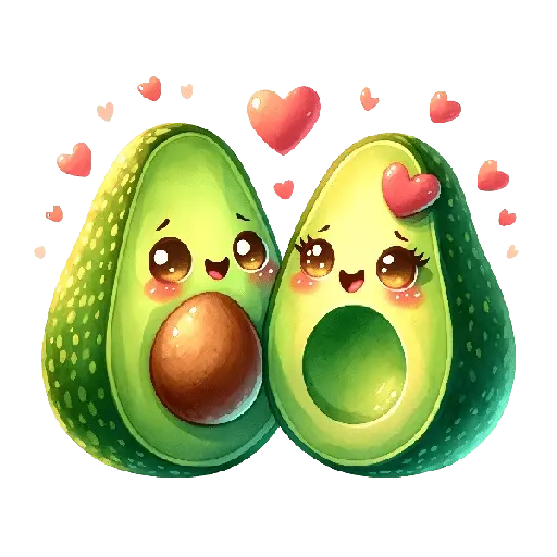 Aguacate San Valentín 🥑❤️