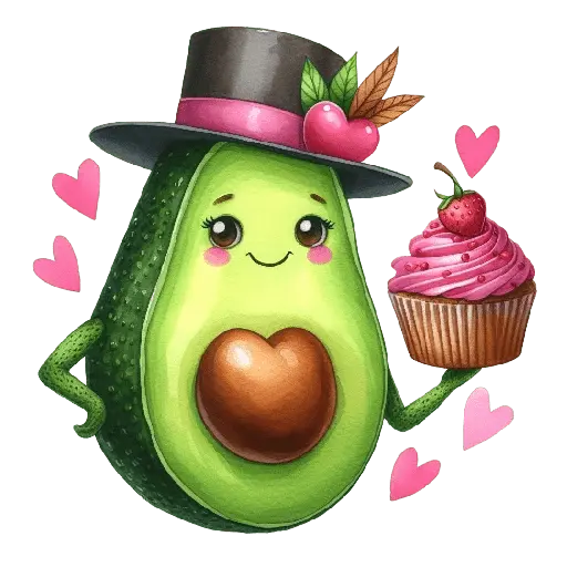 Aguacate San Valentín 🥑❤️