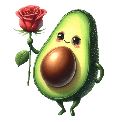 Aguacate San Valentín 🥑❤️