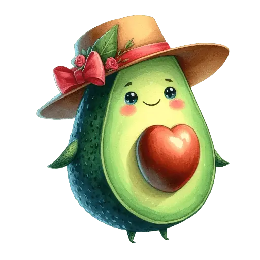 Aguacate San Valentín 🥑❤️