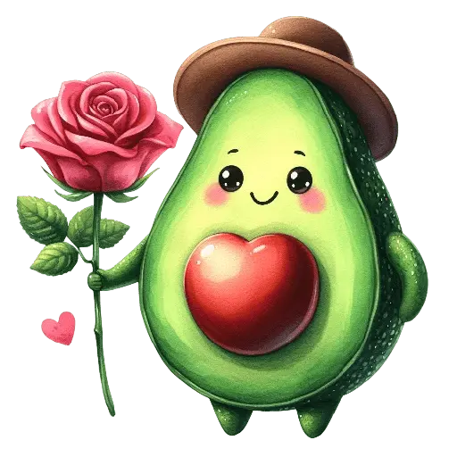 Aguacate San Valentín 🥑❤️