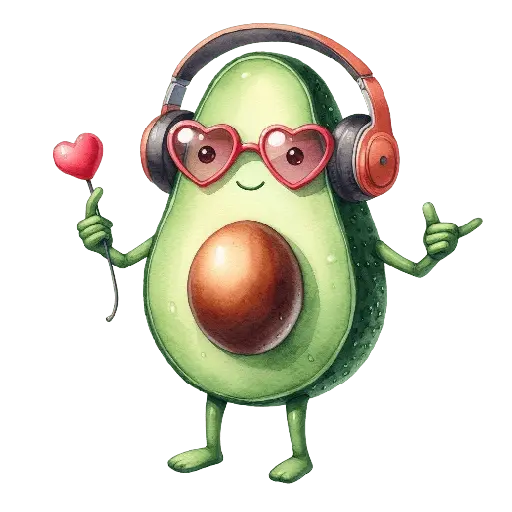 Aguacate San Valentín 🥑❤️
