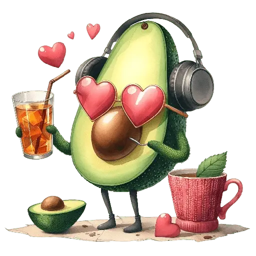 Aguacate San Valentín 🥑❤️