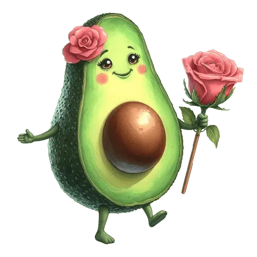 Aguacate San Valentín 🥑❤️