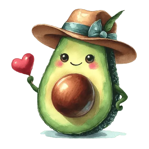 Aguacate San Valentín 🥑❤️