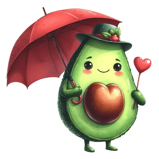 Aguacate San Valentín 🥑❤️