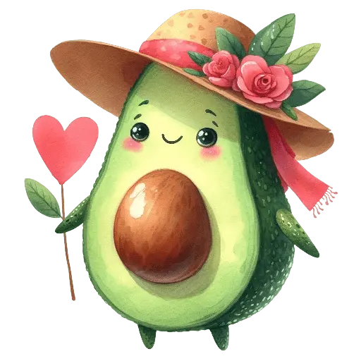 Aguacate San Valentín 🥑❤️