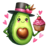 Aguacate San Valentín 🥑❤️