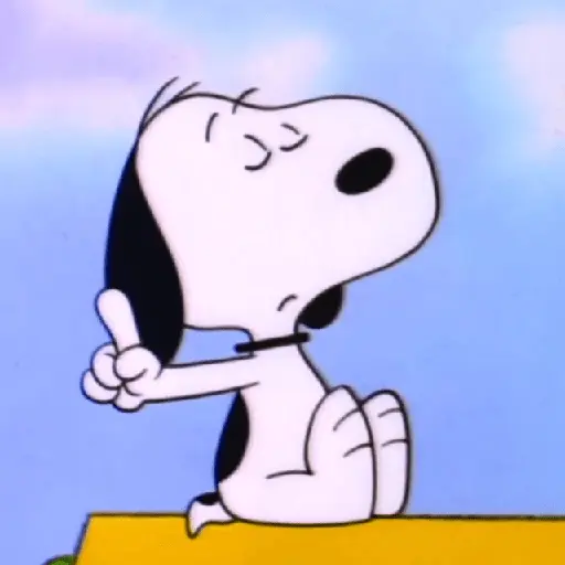 😮‍💨 Reacciones SNOOPY ☕🫐 2