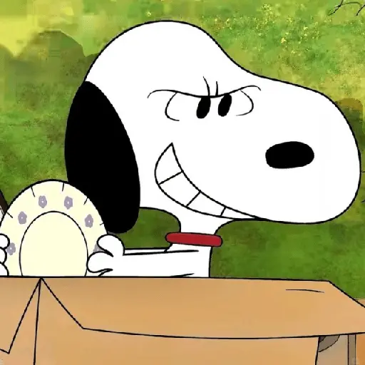 😮‍💨 Reacciones SNOOPY ☕🫐 2